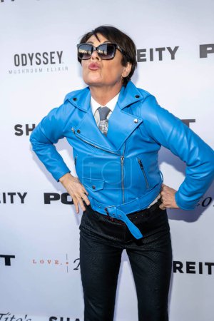 Foto de La comediante Christine Peake asiste a Models of Comedy en Hotel Ziggy Hollywood, Los Angeles, CA 16 de junio de 2023 - Imagen libre de derechos