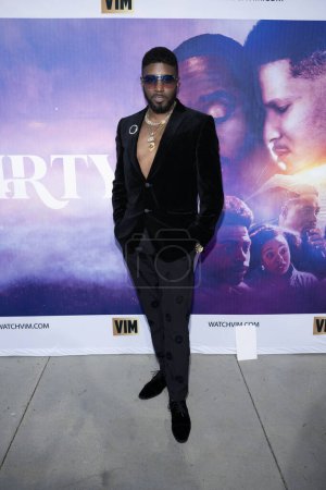 Photo for Actor Septimius The Great attends LA Premiere Director Anthony Bawn TV Series THIRTY at Cinemark Baldwin Hills, Los Angeles, CA July 26, 2023 - Royalty Free Image