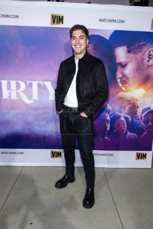 Photo for Producer Maxime Rancon attends LA Premiere Director Anthony Bawn TV Series THIRTY at Cinemark Baldwin Hills, Los Angeles, CA July 26, 2023 - Royalty Free Image