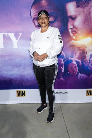 Photo for Executive Producer Diana Sellers attends LA Premiere Director Anthony Bawn TV Series THIRTY at Cinemark Baldwin Hills, Los Angeles, CA July 26, 2023 - Royalty Free Image