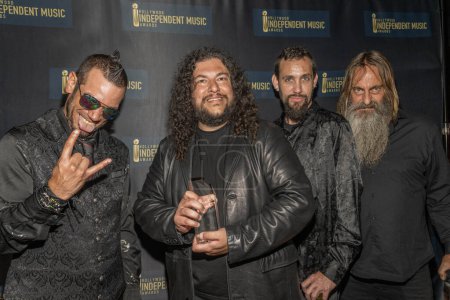 Téléchargez les photos : Metal Group Blood Of Angels assiste aux 2023 Annual Hollywood Independent Music Awards à l'Avalon Hollywood, Los Angeles, CA 17 août 2023 - en image libre de droit