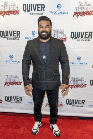 Photo for Actor Adrian Dev attends Los Angeles Film premiere Trauma Therapy/ Psychosis at Fine Arts Theatre, Los Angeles, CA August 29, 2023 - Royalty Free Image