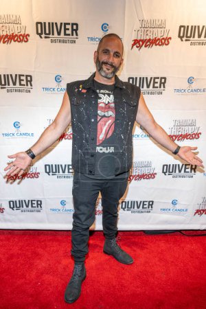 Photo for Producer Judah Ray attends Los Angeles Film premiere Trauma Therapy/ Psychosis at Fine Arts Theatre, Los Angeles, CA August 29, 2023 - Royalty Free Image