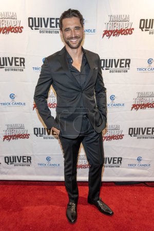 Photo for Actor Philip V. Bruenn attends Los Angeles Film premiere Trauma Therapy/ Psychosis at Fine Arts Theatre, Los Angeles, CA August 29, 2023 - Royalty Free Image