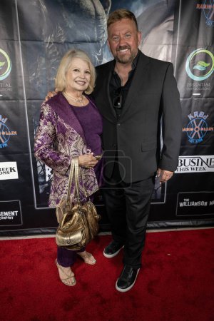 Photo for Actress Kathy Garver, Filmaker/Actor Harley Wallen attend Los Angeles Film Premiere BENEATH US ALL at Laemmles Town Center 5, Los Angeles, CA September 14th, 2023 - Royalty Free Image