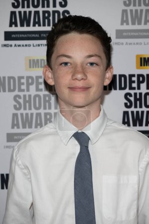 Photo for Actor Dylan Dukes attends 2023 Indie Short Film Awards and Leydenville Screening at Regal Cinemas Live LA, Los Angeles, CA September 16th, 2023 - Royalty Free Image