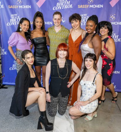 Photo for Cast of HOW TO HACK BIRTH CONTROL attends A Special Screening Hosted by The City of West Hollywood and its Women Advisory Council HOW TO HACK BIRTH CONTROL at West Hollywood City Council Chambers, Los Angeles, CA September 23, 2023 - Royalty Free Image