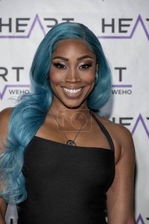 Photo for Wrestler Ariane Andrew attends Thursday Night Pound Town Wrestling Premiere at Heart Night Club, Los Angeles, CA October  12, 2023 - Royalty Free Image
