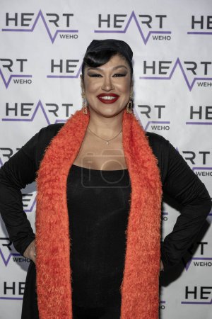 Téléchargez les photos : La comédienne Tania Estrada assiste à la première de la Thursday Night Pound Town Wrestling au Heart Night Club, Los Angeles, CA 12 octobre 2023 - en image libre de droit