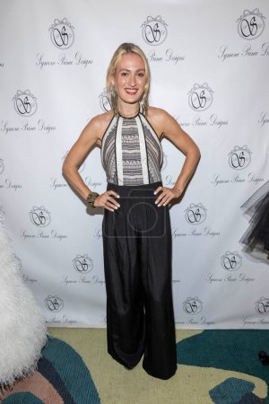Photo for Actress Nika Khitrova attends Couture Designer Symone Prince presents her latest collection for VIPs at The Britely , Los Angeles, CA October  19, 2023 - Royalty Free Image