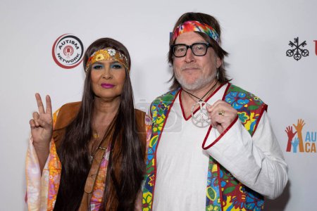 Photo for Philanthropists Matt and Navah Asner attend 2nd Annual All Ghouls Gala Fundraiser for Autism Care Today at Woodland Hills Country Club, Los Angeles, CA October  28, 2023 - Royalty Free Image
