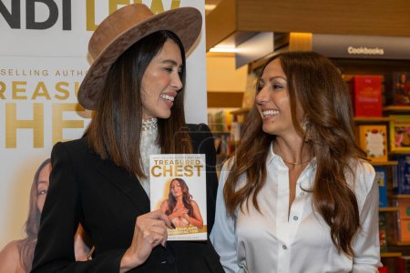 Photo for Photographer  Rochelle Brodin, Author Andi Lew attend Andi Lew's "Treasure Chest" book signing and Media Launch at Barnes and Noble at The Grove , Los Angeles, CA November  2, 2023 - Royalty Free Image