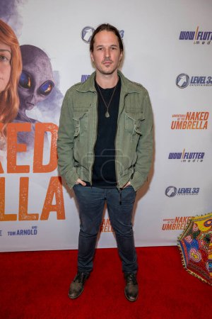 Photo for Actor Mark Hapka attends World Premiere of the Adventures Of The Naked Umbrella at Regency Village Theatre in Westwood, Los Angeles, CA November  9, 2023 - Royalty Free Image