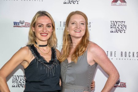 Photo for Actress Nika Kitrova, Actress Claira Amy Parr  attend OTR Presents Comedians For Veterans at Hotel Ziggy, Los Angeles, CA November 11, 2023 - Royalty Free Image