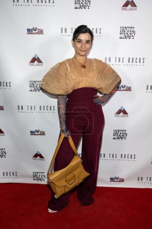 Photo for Fashion influencer Annabelle Azade attends OTR Presents Comedians For Veterans at Hotel Ziggy, Los Angeles, CA November 11, 2023 - Royalty Free Image