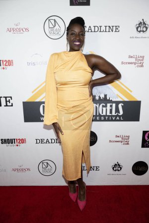 Photo for Writer Director Laurie J Gardiner attends 2023 City Of Angels Women's Film Festival Awards Gala at Bella Blanca Event Center, Los Angeles, CA November 12, 2023 - Royalty Free Image