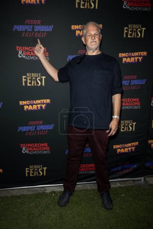 Photo for Actor Abraham Benrubi attends Dungeons and Dragons Adventures screening event at E.P. and L.P. rooftop, Los Angeles, CA November 13, 2023 - Royalty Free Image