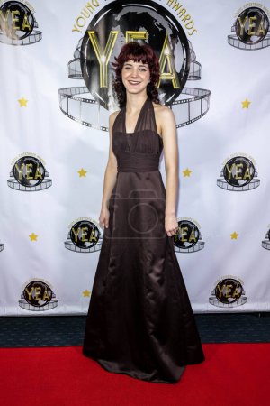 Téléchargez les photos : L'actrice Charlotte Delaney Riggs assiste à la 8e cérémonie annuelle des Young Entertainer Awards 2023 au Saban Theatre, Los Angeles, Californie 3 décembre 2023 - en image libre de droit