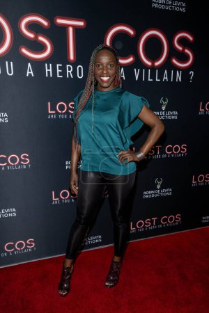 Téléchargez les photos : L'actrice Janeshia Adams-Ginyard assiste à la première du film de cosplay de Los Angeles de LOST COS au Laemmle NoHo 7 Cinemas, Los Angeles, CA 8 décembre 2023 - en image libre de droit