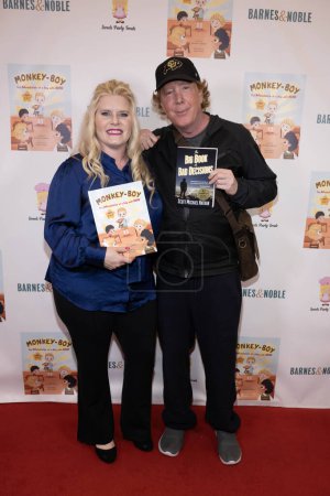 Photo for Author Rachele Sweetser, Author Scott Nathan attend Author Rachele Sweetser's "Monkey-Boy - The Adventures of a Boy with ADHD" book signing at Barnes and Noble at the Grove, Los Angeles, CA, January 15th, 2024 - Royalty Free Image