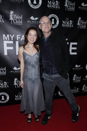 Photo for Visual effect supervisor Richard Feifer with wife  attends Los Angeles Premiere of "My Father's Fiance" at Look Cinema Glendale, Los Angeles, CA, January 30th, 2024 - Royalty Free Image