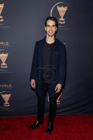 Photo for Actor Cesar D La Torre attends 2024 World Entertainment Awards Afterparty presented by The Soiree  at The Bourbon Room, Los Angeles, CA, February 2nd, 2024 - Royalty Free Image