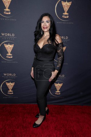 Photo for Actress Writer Lobat Asadi attends 2024 World Entertainment Awards Afterparty presented by The Soiree  at The Bourbon Room, Los Angeles, CA, February 2nd, 2024 - Royalty Free Image