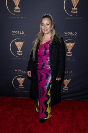 Photo for Adriana Huerta Design attends 2024 World Entertainment Awards Afterparty presented by The Soiree  at The Bourbon Room, Los Angeles, CA, February 2nd, 2024 - Royalty Free Image