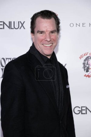 Foto de El actor Micheal McGlone asiste a Christine Peake 's Comedy Show for "Breast Cancer Bandit" en el Hotel Ziggy, Los Angeles, CA, Febrero 5, 2024 - Imagen libre de derechos