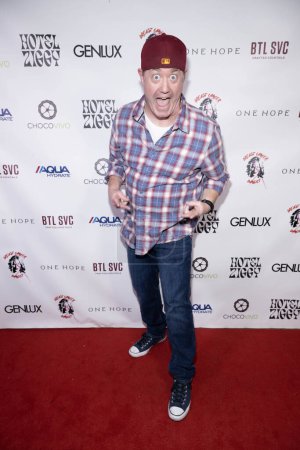 Foto de El comediante Chris Kidder asiste al programa de comedia de Christine Peake para "Breast Cancer Bandit" en el Hotel Ziggy, Los Ángeles, CA, 5 de febrero de 2024 - Imagen libre de derechos
