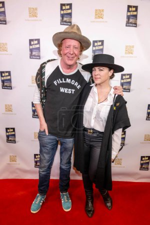 Photo for Author Scott Michael Nathan, Artist Madeline Fuhrman attend Scott Michael Nathan's "The Big Book of Bad Decisions" book signing at Barnes and Noble at the Grove, Los Angeles, CA, February 16th, 2024 - Royalty Free Image