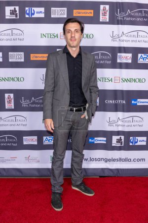 Photo for Actor Ian Fisher attends 2024 Los Angeles Italia Film, Fashion, and Art Fest opening night at TCL Chinese Theatre, Los Angeles, CA, March 3rd, 2024 - Royalty Free Image