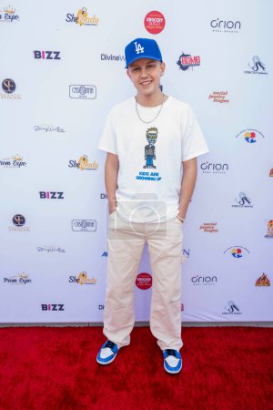 Photo for American Idol Singer Stefan Benz attends 2024 Prom Expo Unlimited and fashion show at Earvin Magic Johnson Park & Community Event Center , Los Angeles, CA, March 9, 2024 - Royalty Free Image