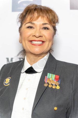 Photo for Veteran Brenda Garcia attends The 2024 Annual Suzanne Delaurentiis Gala, Luncheon And Gifting Suite honoring our veterans and Celebrating The 96th Oscars at Luxe Sunset Blvd Hotel, Los Angeles, CA, March 10, 2024 - Royalty Free Image