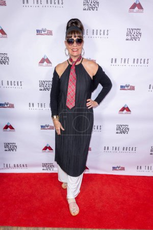 Photo for Emmy winning stylist Brenda Cooper  attends Christine Peake's "Cheeky Peakey's Comedy Show" at Hotel Ziggy, Los Angeles, CA, April 1st, 2024 - Royalty Free Image