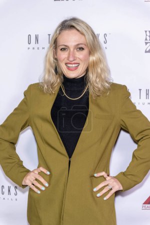 Photo for Actress Nika Khitrova attends Christine Peake's "Cheeky Peakey's Comedy Show" at Hotel Ziggy, Los Angeles, CA, April 1st, 2024 - Royalty Free Image