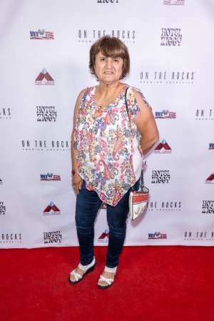 Photo for Veteran Evelyn Kreidell attends Christine Peake's "Cheeky Peakey's 2024 Memorial Day Comedy Show" at Hotel Ziggy, Los Angeles, CA, May 27th, 2024 - Royalty Free Image