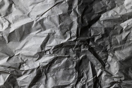 Photo for Close up of corrugated dark cardboard with copy space. Abstract paper texture background and communication concept. - Royalty Free Image
