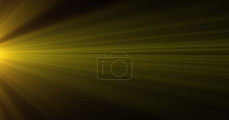 Image of light rays over black background. Background, lights and movement concept digital generated image.