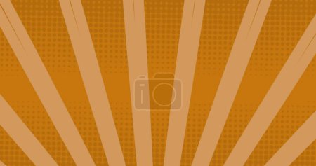 Photo for Image of striped yellow background. party and celebration concept digitally generated image. - Royalty Free Image