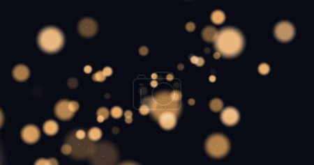 Photo for Image of black background with dots. Astrology, zodiac and divination concept digitally generated image. - Royalty Free Image