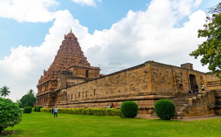 Téléchargez les photos : Thanjavur, Inde - 11 décembre 2022 : Temples hindous Images disponibles : Temple Gangaikonda Cholapuram, Jayankondam, district d'Ariyalur, Tamil Nadu, Inde. Charge Temple Shiva. - en image libre de droit