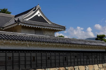 Foto de Matsumoto, Japón - ciudad en Nagano prefeture de la región de Chubu. Castillo de Matsumoto Jo, designado Tesoro Nacional de Japón 10 12 2023 - Imagen libre de derechos