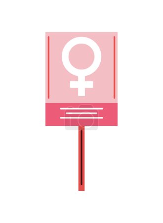 Téléchargez les illustrations : Icône de l'enseigne de la journée internationale des femmes - en licence libre de droit