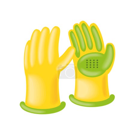 Photo for Planting equipment gloves isolated design - Royalty Free Image
