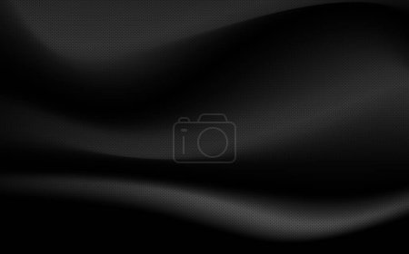Ilustración de Fondo negro textura de lujo vector abstracto imagen - Imagen libre de derechos