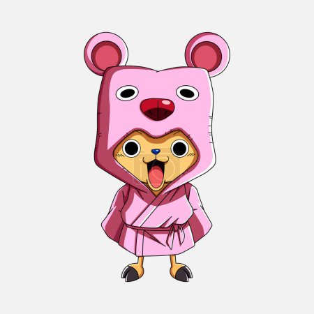 Funny anime chopper character