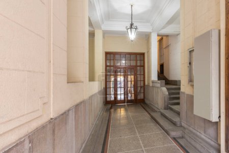 Photo for Entrance corridor in old apartment building - Royalty Free Image