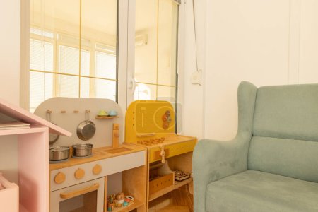 Photo for Interior of a montessori kindergarten - Royalty Free Image