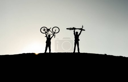Faire du vélo, c'est être dans la nature et s'intégrer à une vie saine
